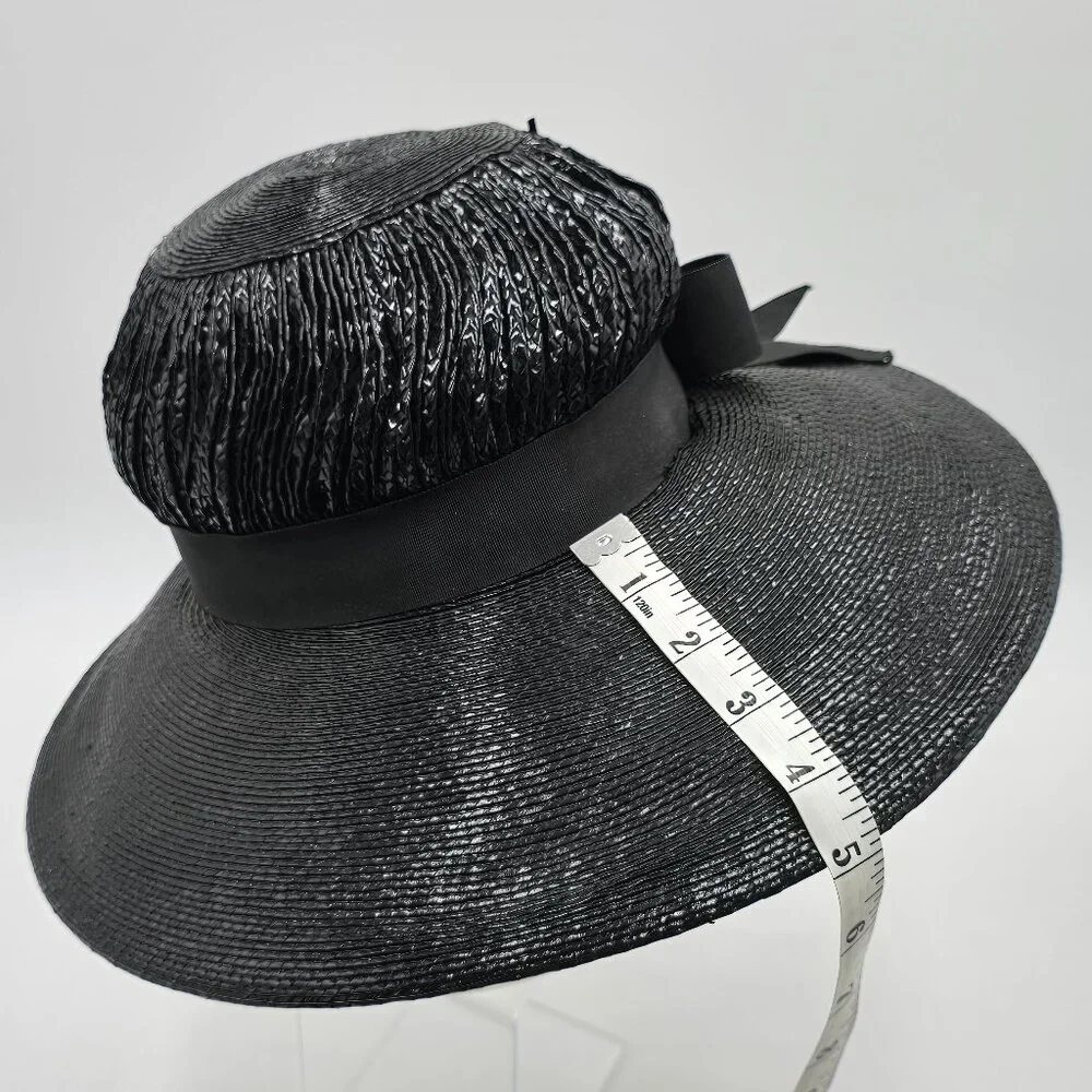 Chesterfield Original Black Lustra Wide Brim Hat